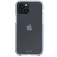 Гръб Holdit Seethru Case за iPhone 15 - Mineral Blue - 3