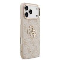 Гръб Guess PU Leather 4G Metal Logo Gold Frame MagSafe... - 3