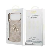 Гръб Guess PU Leather 4G Metal Logo Gold Frame MagSafe... - 5