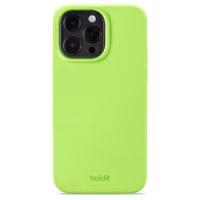 Гръб Holdit Silicone Case за iPhone 14 ProMax - Acid Green - 1