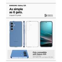 Гръб Spigen за Samsung Galaxy S25, Liquid Crystal, Прозрачен - 10