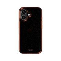 Гръб Holdit Glitter за iPhone 16 - Amber - 2 Гръб Holdit Glitter за iPhone 16 - Amber - 2