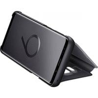 Оригинален калъф Clear View за Samsung Galaxy S9 - Черен - 2