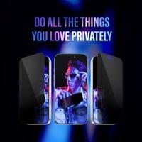 Стъклен протектор Safe за iPhone 17 Air, Privacy, UWF,... - 2 Стъклен протектор Safe за iPhone 17 Air, Privacy, UWF,... - 2