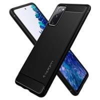 Гръб Spigen Rugged Armor за Samsung Galaxy S20 FE - Черен - 3 Гръб Spigen Rugged Armor за Samsung Galaxy S20 FE - Черен - 3