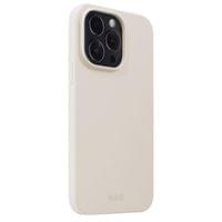 Гръб Holdit Silicone Case за iPhone 15 Pro - Light Beige - 2 Гръб Holdit Silicone Case за iPhone 15 Pro - Light Beige - 2
