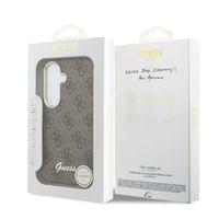 Гръб Guess за Samsung Galaxy S26, PU, 4G, Script Metal... - 4