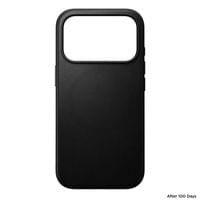 Гръб Nomad Modern Leather за iPhone 18 Pro - черен - 3 Гръб Nomad Modern Leather за iPhone 18 Pro - черен - 3