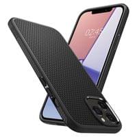 Гръб Spigen Liquid Air за 12 Pro Max - Черен - 2