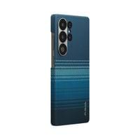 Гръб Pitaka за Samsung Galaxy S25 Ultra, Tactile Woven... - 2 Гръб Pitaka за Samsung Galaxy S25 Ultra, Tactile Woven... - 2