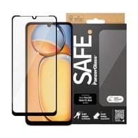 Стъклен протекто Safe за Redmi 13C / Poco C65 UWF - Черен - 1