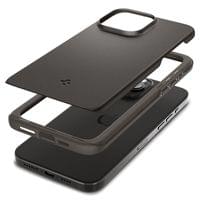 Гръб Spigen Thin Fit за iPhone 15 Pro Max - Тъмно сив - 7 Гръб Spigen Thin Fit за iPhone 15 Pro Max - Тъмно сив - 7