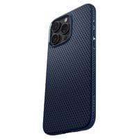Гръб Spigen Liquid Air за iPhone 15 Pro Max - Син - 2