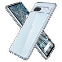 Гръб Spigen Ultra Hybrid за Google Pixel 7a - Прозрачен - 2 Гръб Spigen Ultra Hybrid за Google Pixel 7a - Прозрачен - 2