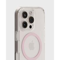 Гръб Holdit MagSafe Case за iPhone 16 - Розов/Прозрачен - 3