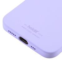 Гръб Holdit Silicone Case за iPhone 12/12 Pro - Лилав - 2