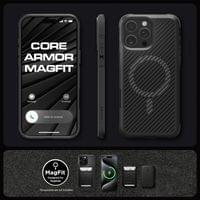 Гръб Spigen Core Armor MagSafe за iPhone 16 Pro - Черен - 5 Гръб Spigen Core Armor MagSafe за iPhone 16 Pro - Черен - 5
