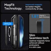 Гръб Spigen Core Armor MagSafe за iPhone 16 Pro - Черен - 6 Гръб Spigen Core Armor MagSafe за iPhone 16 Pro - Черен - 6