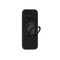 Гръб Holdit Silicone MagSafe Stand за iPhone 16 - Черен - 2
