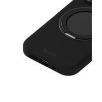 Гръб Holdit Silicone MagSafe Stand за iPhone 16 - Черен - 2