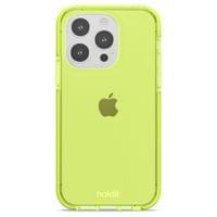 Гръб Holdit Seethru Case за iPhone 14 Pro - Acid Green - 1 Гръб Holdit Seethru Case за iPhone 14 Pro - Acid Green - 1