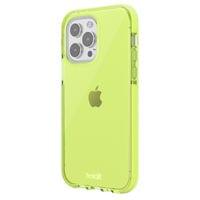 Гръб Holdit Seethru Case за iPhone 14 Pro - Acid Green - 2 Гръб Holdit Seethru Case за iPhone 14 Pro - Acid Green - 2