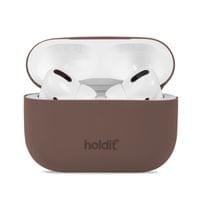 Kaлъф Holdit Silicone Case за  AirPods Pro 1/2 - Dark Brown - 1
