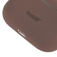 Kaлъф Holdit Silicone Case за  AirPods Pro 1/2 - Dark Brown - 2