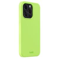 Гръб Holdit Silicone Case за iPhone 14 Pro - Acid Green - 2 Гръб Holdit Silicone Case за iPhone 14 Pro - Acid Green - 2