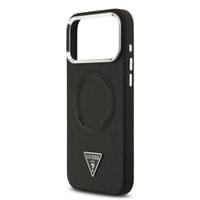 Гръб Guess PU Leather Triangle Logo MagSafe Case за... - 4 Гръб Guess PU Leather Triangle Logo MagSafe Case за... - 4