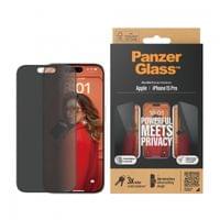 Стъклен протектор PanzerGlass за Apple iPhone 15 Pro UWF... - 0 Стъклен протектор PanzerGlass за Apple iPhone 15 Pro UWF... - 0