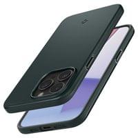 Гръб Spigen Thin Fit за iPhone 15 Pro Max - Зелен - 3 Гръб Spigen Thin Fit за iPhone 15 Pro Max - Зелен - 3