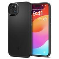 Гръб Spigen Thin Fit за iPhone 15 Plus - Черен - 1
