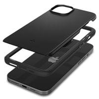 Гръб Spigen Thin Fit за iPhone 15 Plus - Черен - 8