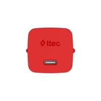 Зарядно 220V ttec SmartCharger GAN 20W PD Travel Fast... - 4