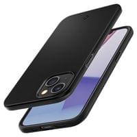 Гръб Spigen Thin Fit за iPhone 13 - Черен - 3