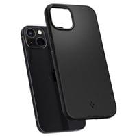 Гръб Spigen Thin Fit за iPhone 13 - Черен - 2
