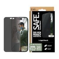 Стъклен протектор SAFE за iPhone 16, Privacy, Ultra-Wide Fit - 0 Стъклен протектор SAFE за iPhone 16, Privacy, Ultra-Wide Fit - 0