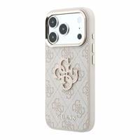 Кейс Guess за iPhone 18 Pro Max / 17 Pro Max, PU 4G Resin... - 2