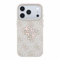 Кейс Guess за iPhone 18 Pro Max / 17 Pro Max, PU 4G Resin... - 2