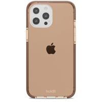 Гръб Holdit Seethru Case за iPhone 13 Pro Max - Кафяв - 1 Гръб Holdit Seethru Case за iPhone 13 Pro Max - Кафяв - 1