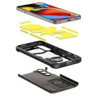 Гръб Spigen Tough Armor за Samsung Galaxy S23 - Черен... - 2 Гръб Spigen Tough Armor за Samsung Galaxy S23 - Черен... - 2