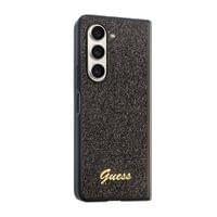 Гръб Guess PC/TPU Glitter Flakes Metal Logo Case за... - 2
