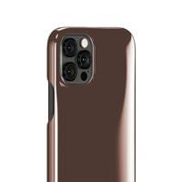 Гръб Holdit Puffy за iPhone 12/12 Pro - Chocolate - 2 Гръб Holdit Puffy за iPhone 12/12 Pro - Chocolate - 2