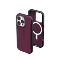 Гръб UAG Civilian Magsafe за iPhone 16 Pro Max - Бордо - 7 Гръб UAG Civilian Magsafe за iPhone 16 Pro Max - Бордо - 7