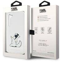 Гръб Karl Lagerfeld PC/TPU Choupette Eat Case за Samsung... - 2