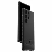 Гръб Spigen Rugged Armor за Samsung Galaxy S23 Ultra - Черен - 3 Гръб Spigen Rugged Armor за Samsung Galaxy S23 Ultra - Черен - 3