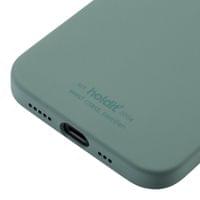 Гръб Holdit Silicone Case за iPhone 12/12 Pro - Зелен - 2
