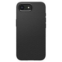 Гръб Spigen Liquid Air за iPhone 17E, iPhone 16E - Черен - 2