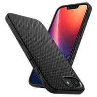 Гръб Spigen Liquid Air за iPhone 17E, iPhone 16E - Черен - 8 Гръб Spigen Liquid Air за iPhone 17E, iPhone 16E - Черен - 8